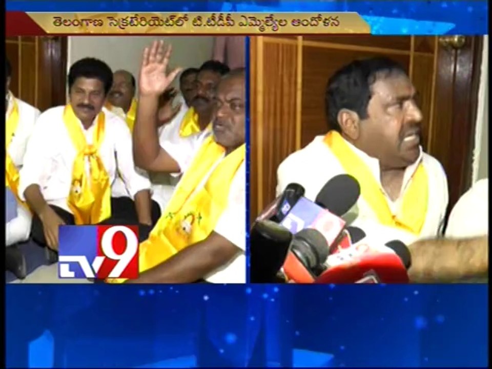 Telangana farmers must receive 8 hour power supply - T-TDP MLAs - Tv9