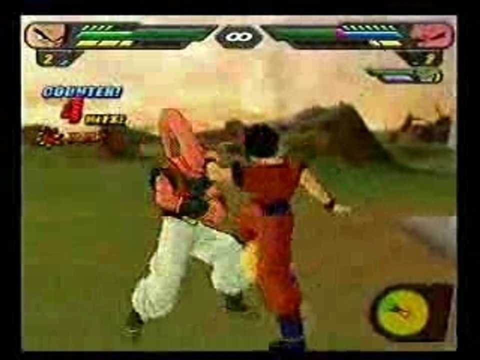 PS2 BT2: Mystic Gohan Vs.The Z Villians
