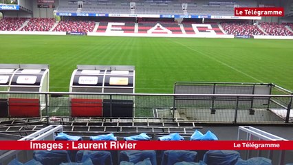 Guingamp. De nouveaux bancs de touche "à l'anglaise" pour En Avant