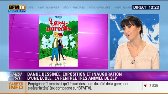Culture et vous: BD, exposition, inauguration d'une école: la rentrée très animée de Zep - 16/10
