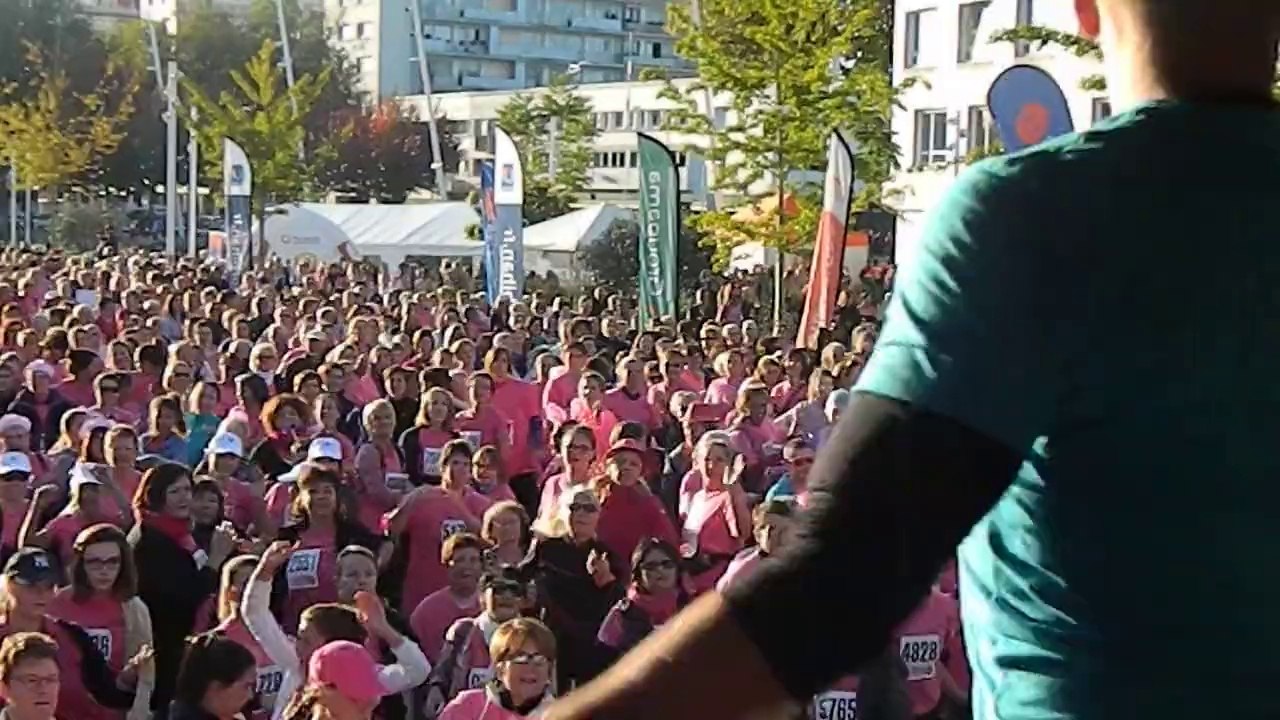 "La Lorientaise" 2014 - Échauffement Zumba