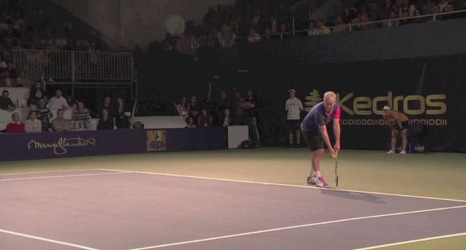 Retrouvailles entre Mc Enroe et Lendl, deux légendes du tennis