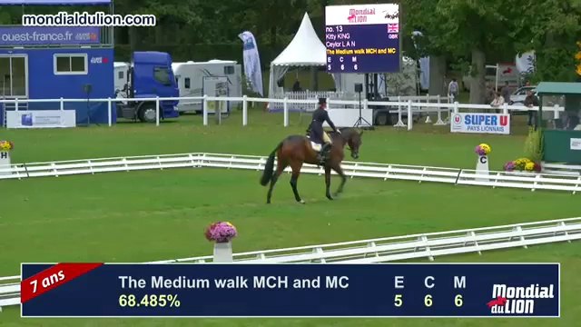 Mondial du Lion (REPLAY) Kitty KING (GBR) et Ceylor LAN
