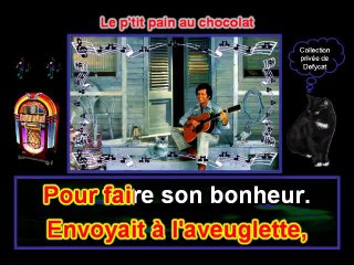 Joe Dassin - Le p'tit pain au chocolat.