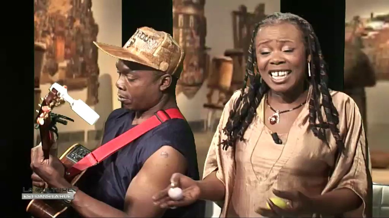 La culture est dans la rue du 121014 Musique : Sally Nyolo et Valéri Louri