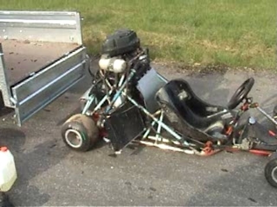 Monsterkart With Yamaha R1 Engine part 1