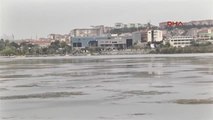 Gölbaşı Can Cekişen Mogan Gölü'nde Tekne ile Kirlilik Turu