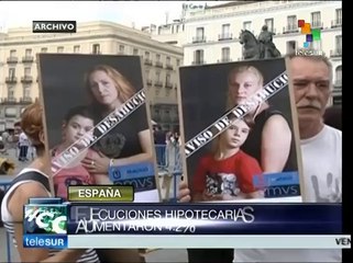 Sigue el drama por desahucios en España