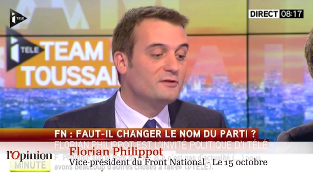 La polémique du jour : Marine Le Pen va-t-elle changer le nom du FN ?