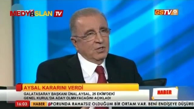 Ünal Aysal'dan adaylık açıklaması!