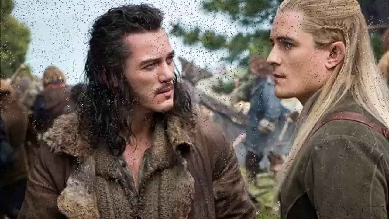 Cate Blanchett kisses Ian McKellan's bloodied face as striking new Hobbit poster is released