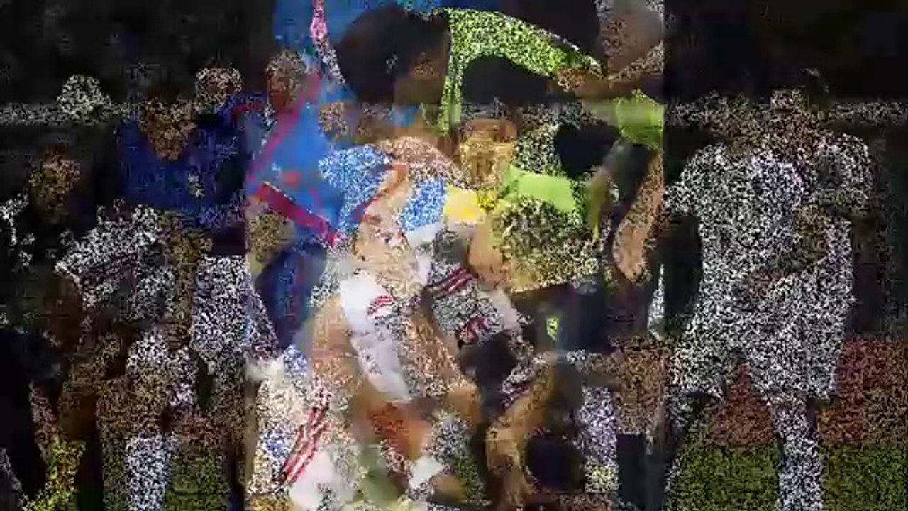 Drone at Euro 2016 qualifier sparks huge brawl between Serbian and Albanian players