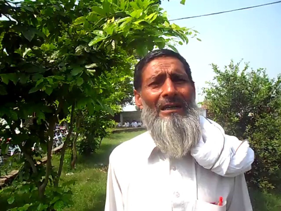 Master Rehmat Ali Ansari is telling History of GHS Ban Bajwa Sialkot