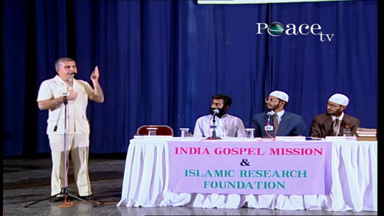 Debate - Dr Zakir Naik v - s Pastor Ruknuddin Pio - Was Christ (pbuh) Really Crucified! Part-1