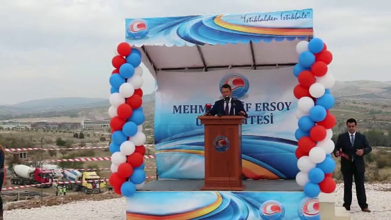 Numan Kurtulmuş Burdur'da