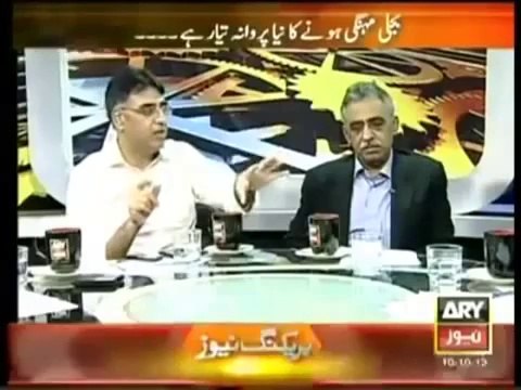 Asad Umar (PTI) vs. his brother Zubair Umar (PMLN) on talk show
