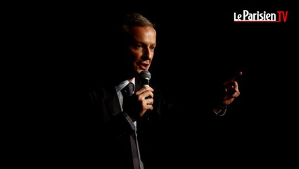 Une minute, une image. Bruno Le Maire en meeting