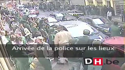 Exclusif: la vidéo du braquage meurtrier à Ixelles