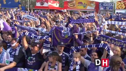 Anderlecht champion: la journée du sacre en vidéo