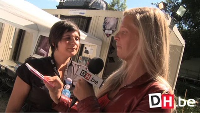 Itw de Daphné D aux Francofolies de Spa