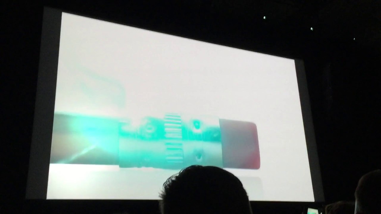 Le nouvel iPad Air 2 présenté lors de la Keynote d'Apple du 16 octobre 2014.