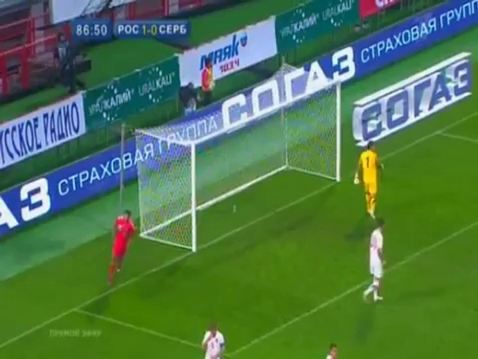 Russie - Serbie: 1-0