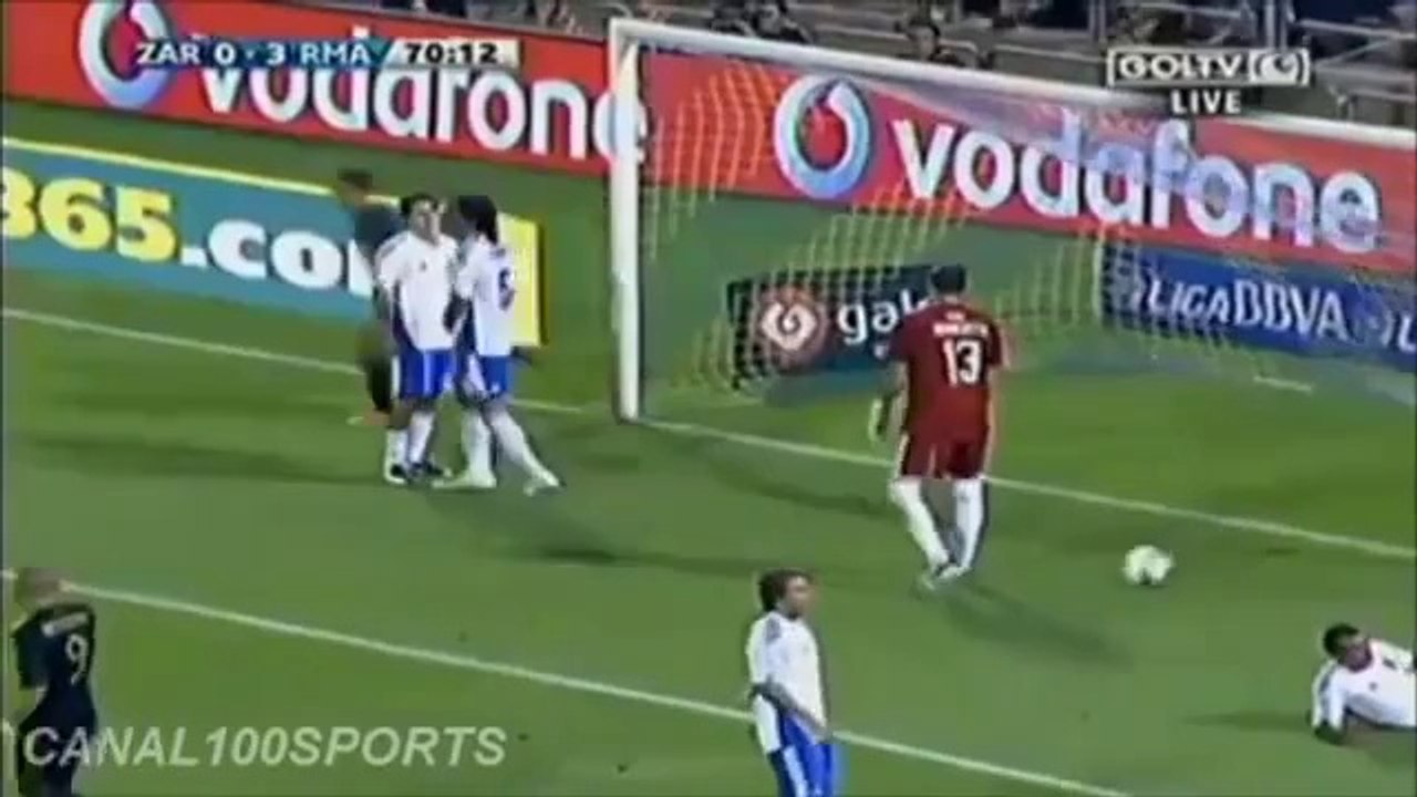 Le Real passe 6 buts à Saragosse...