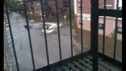 Les images fortes de l' Ouragan Irène
