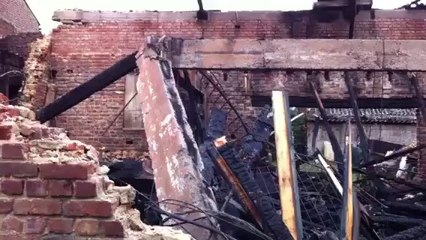 Incendie à Melin - 1 pompier décédé