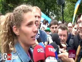 Olivia Borlée: "C'est une course incroyable!"