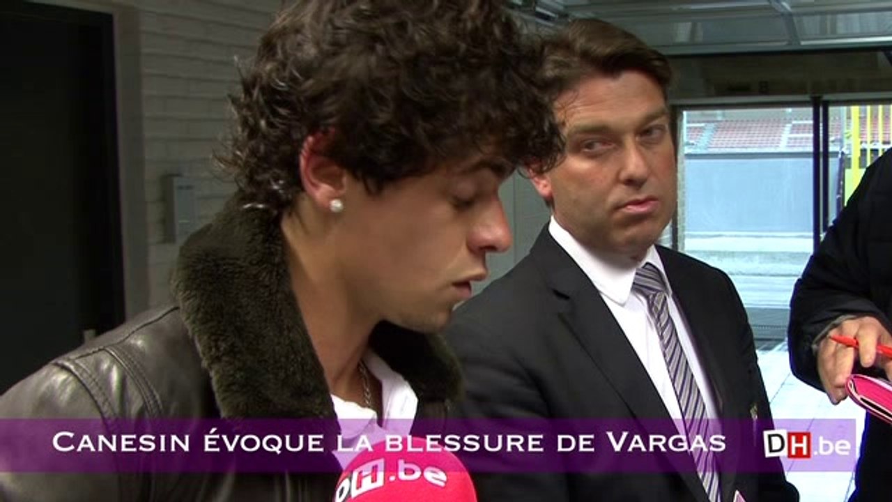 Anderlecht: Canesin choqué par la blessure de Vargas