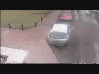 Vidéo choc: il s'amuse en tenant un chat par la queue