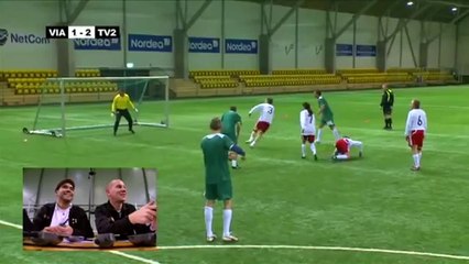 Jouer au foot... avec des décharges électriques