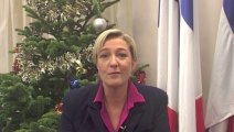 Les voeux de Marine Le Pen