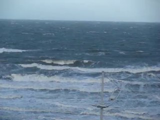 Tempête: Mer du Nord très agitée ce matin (Koksijde)