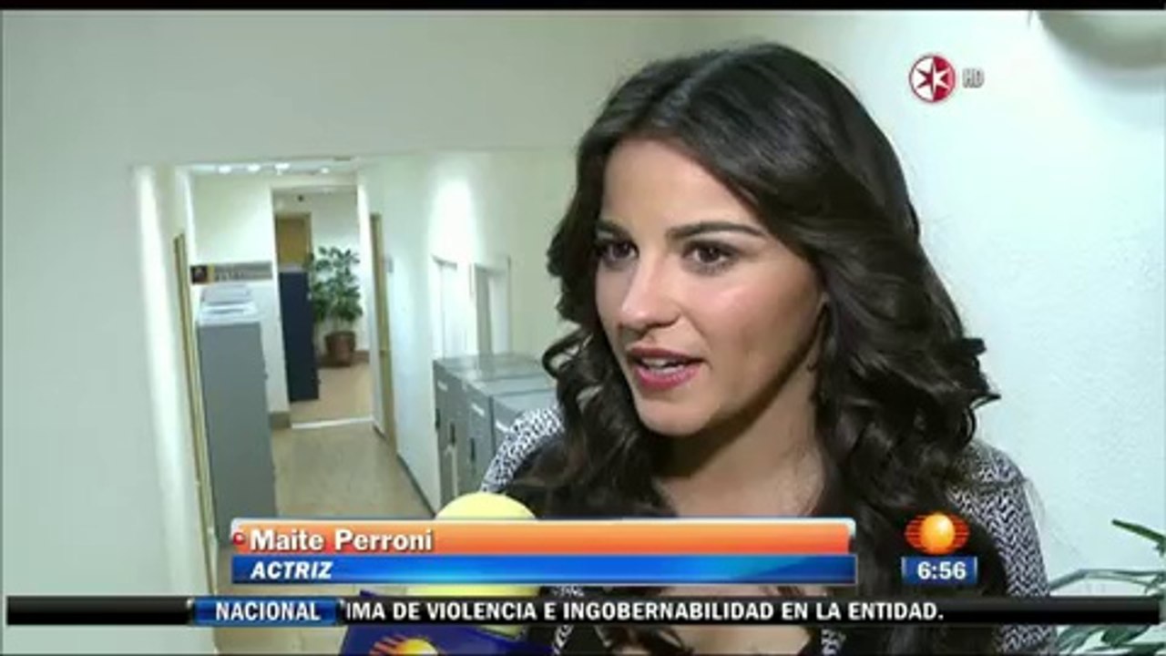 Maite Perroni se cierra ciclo de LG