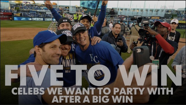 Five to Win: Celebrity fans we want to party with