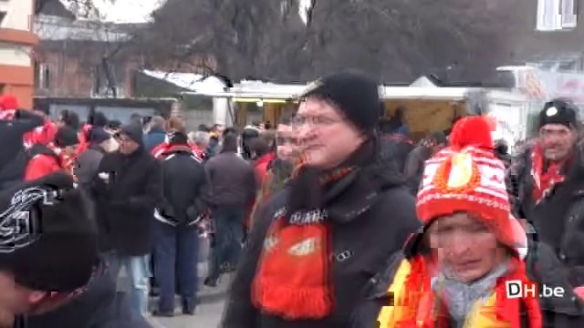 Standard - Anderlecht: les supporters sont lÃ