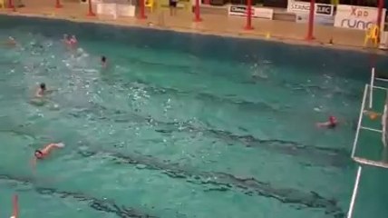 Water-polo : Fin de match entre Courtrai-Tournai
