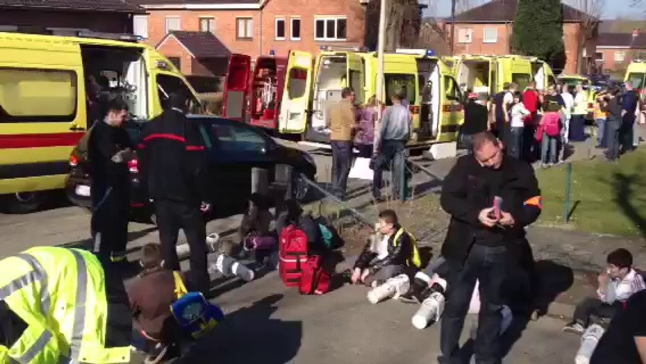 Enfants intoxiqués à la piscine Farciennes