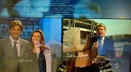 Une présentatrice italienne fait un malaise en direct