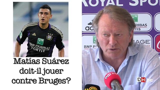 Matías Suárez doit-il jouer contre Bruges?