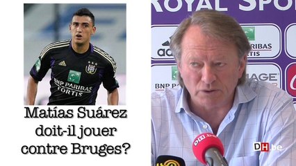 Matías Suárez doit-il jouer contre Bruges?