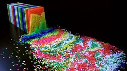 60 000 dominos tombent en 12 secondes