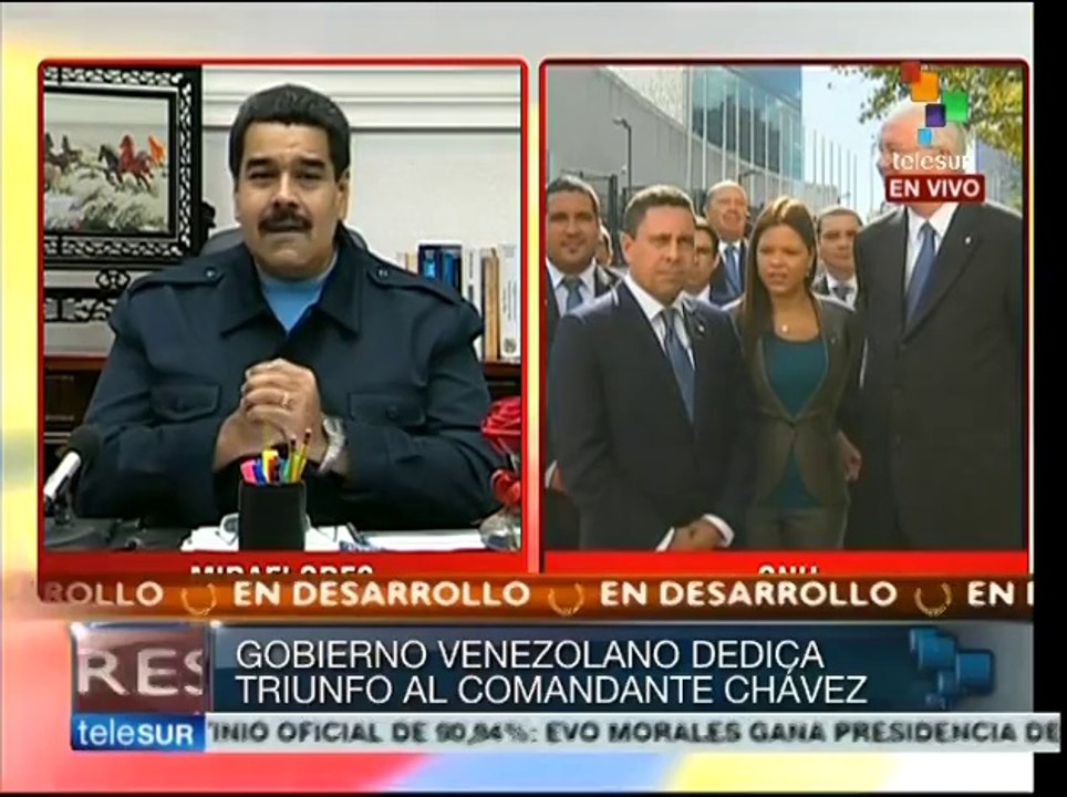 Chávez nos dejó un camino trazado, el de Venezuela respetada: Maduro