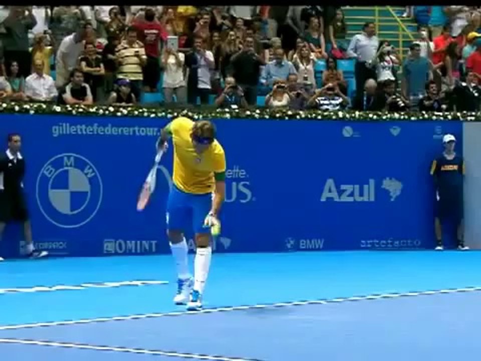 Federer fait son Neymar