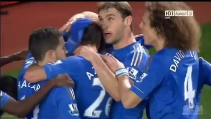 Les deux buts de Demba Ba