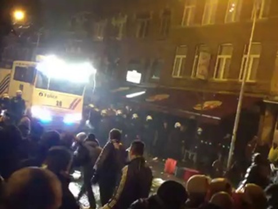 Incidents après Anderlecht-Standard