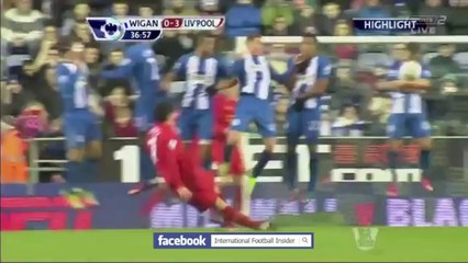 Le hat-trick de Suarez contre Wigan