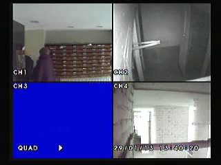 Dame âgée dépouillée